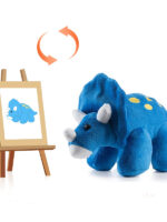 Wholesale High quality Plush Dinosaurs 4 Pack 10'' Long Kids Stuffed Animal Assortment Great Set Kids Stuffed Dino toys